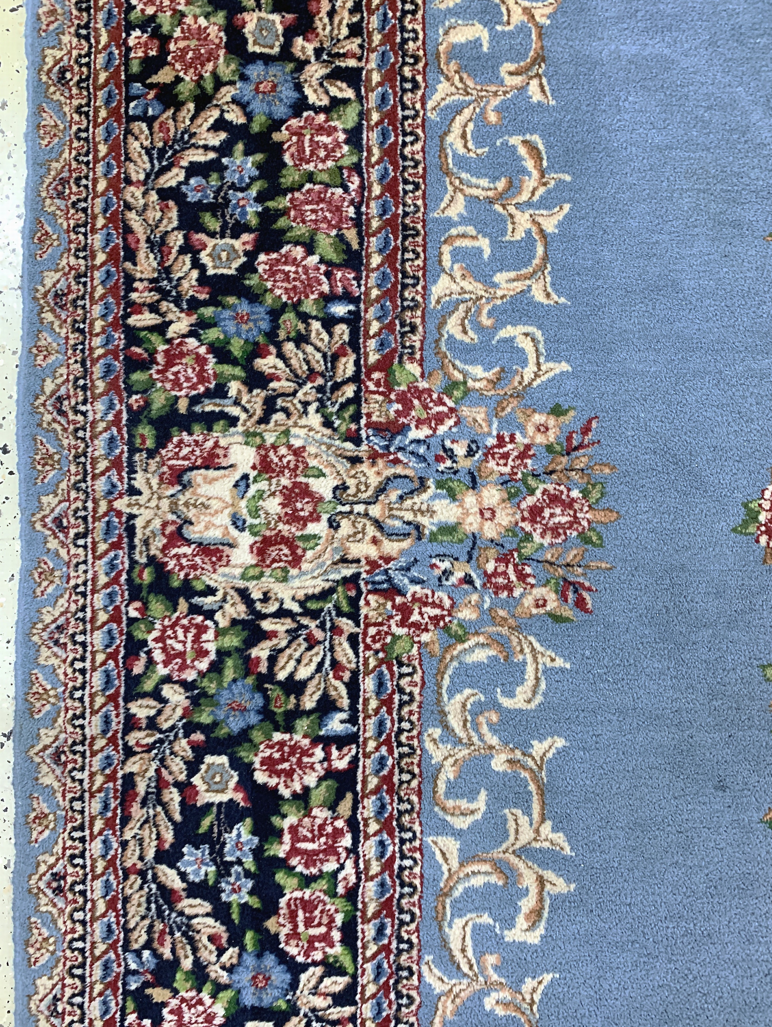 Detail c: Kerman, Persien, Ende 20.Jhd., Wolle auf Baumwolle, ca. 343 x 243 cm, EHZ: 2