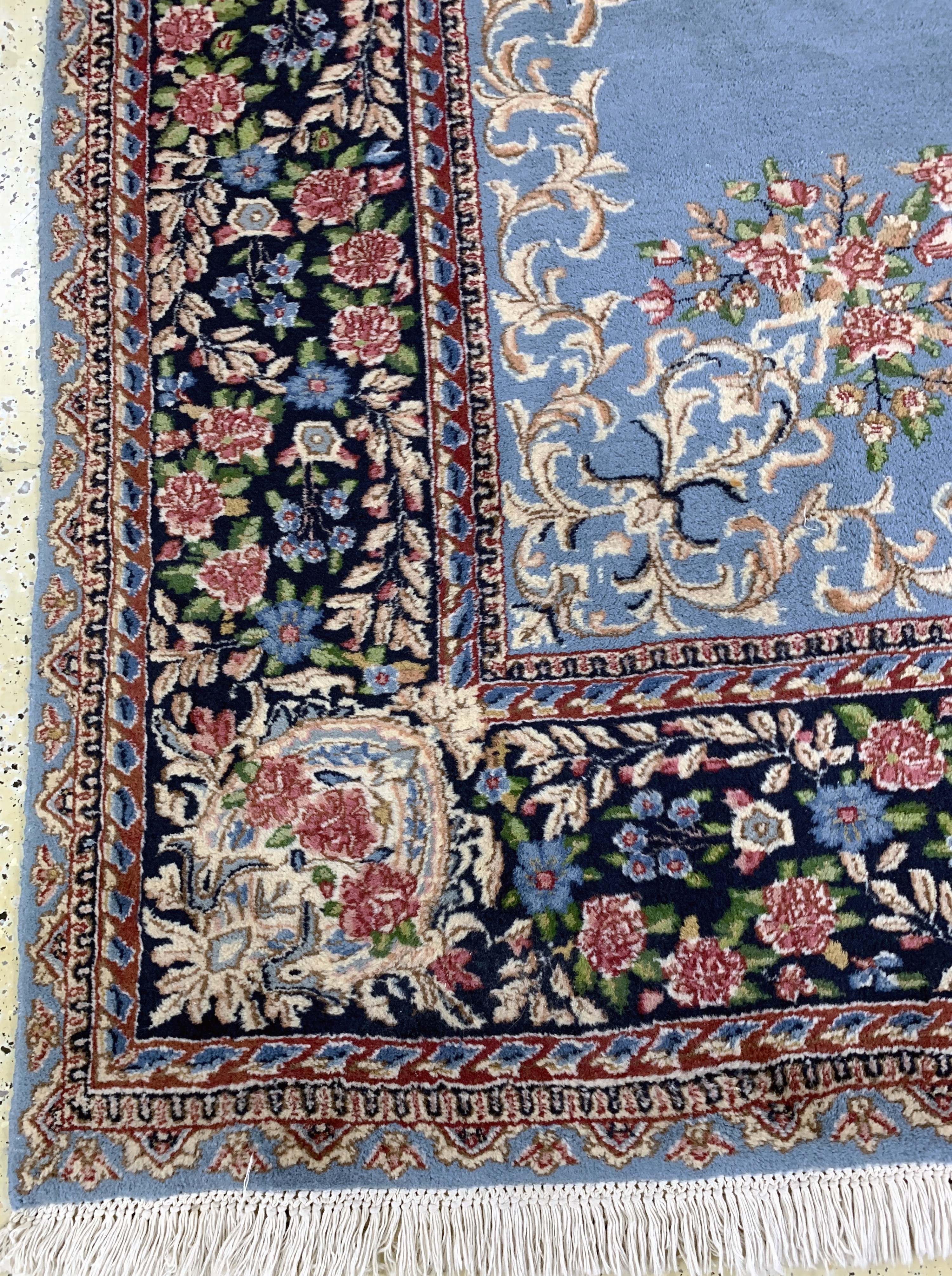 Detail h: Kerman, Persien, Ende 20.Jhd., Wolle auf Baumwolle, ca. 343 x 243 cm, EHZ: 2