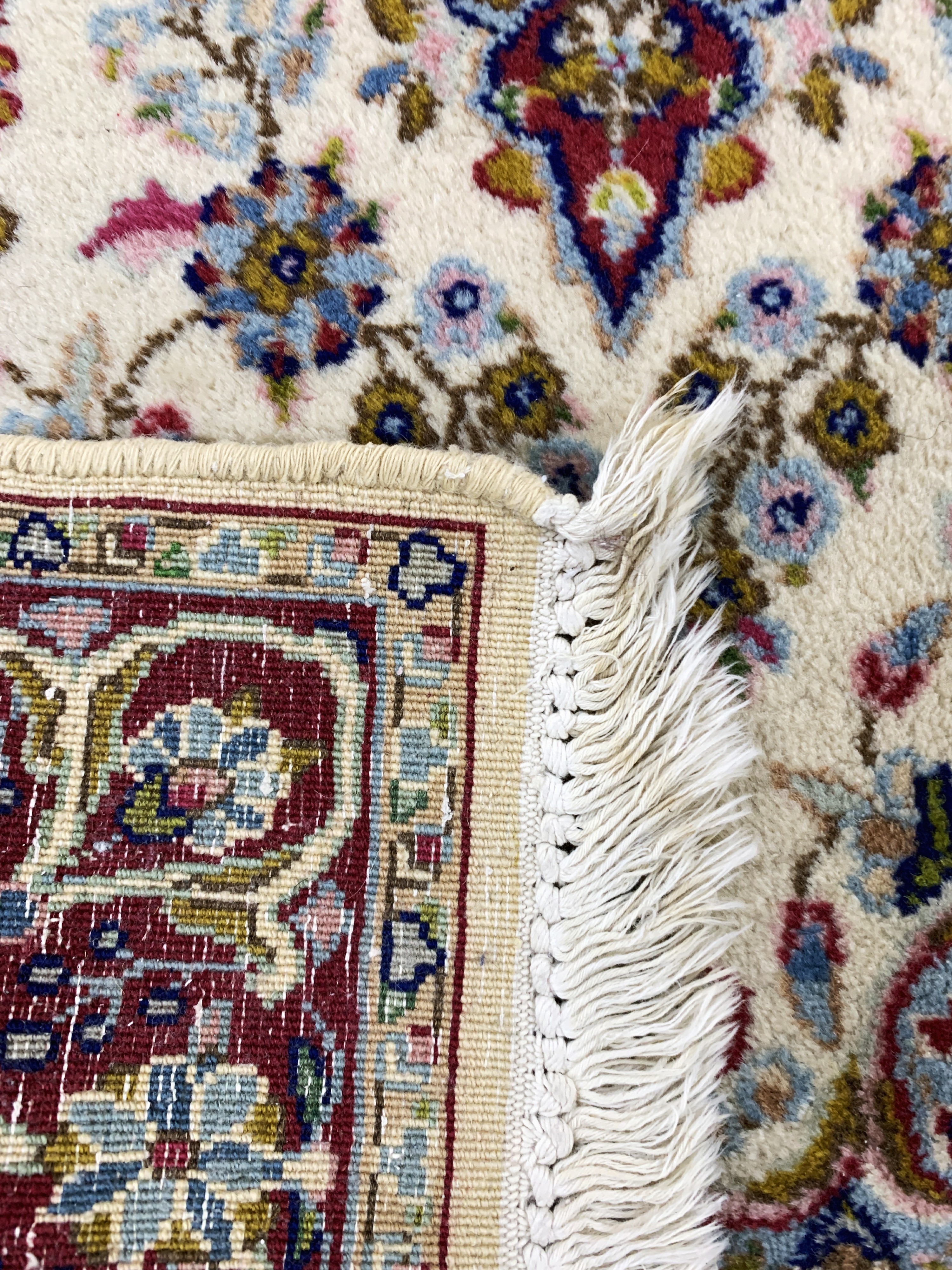 Detail f: 2 lot Kerman, Persien, Ende 20.Jhd, Wolle auf Baumwolle, ca. 162 x 85 cm, EHZ: 2-3