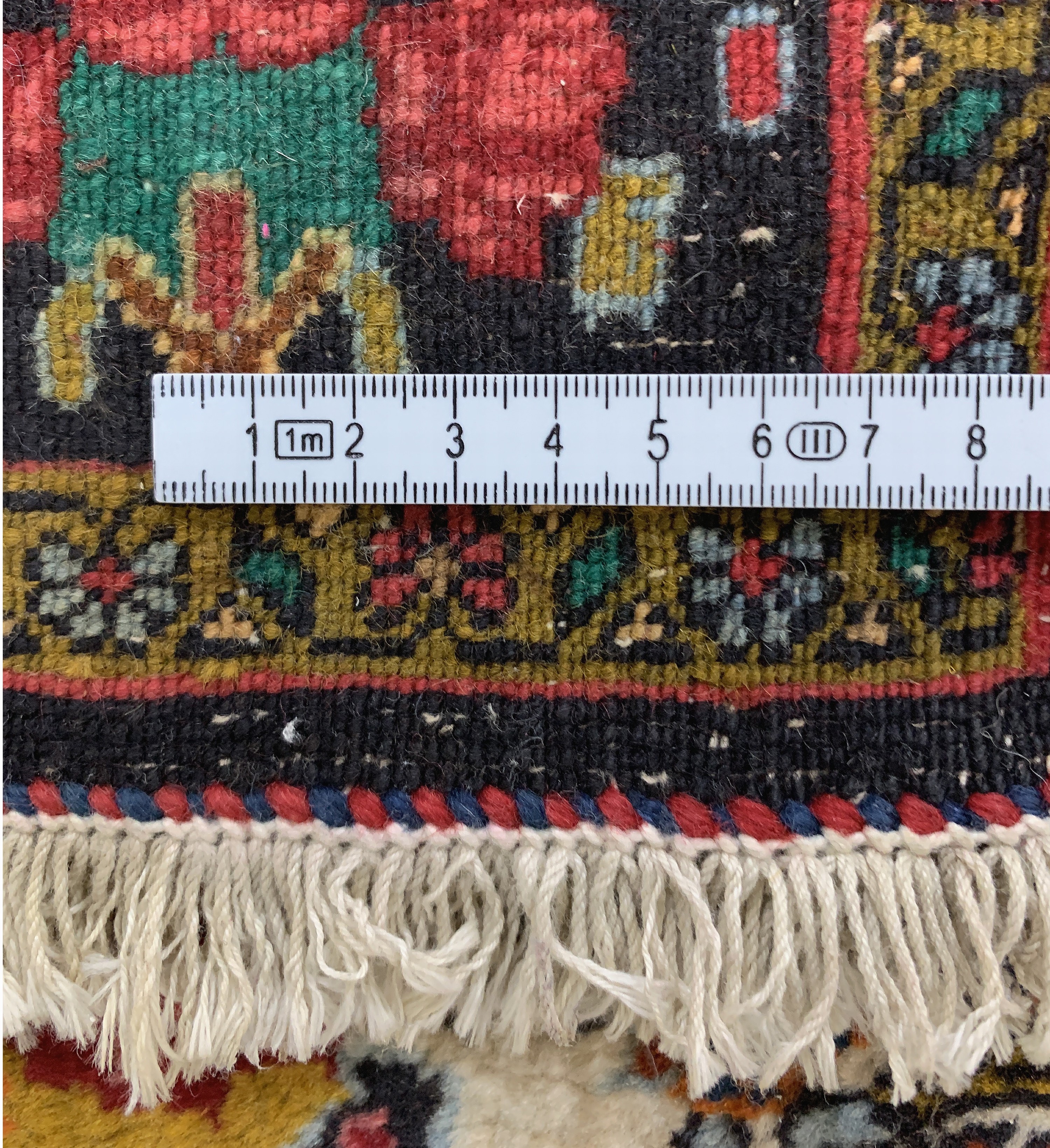 Detail d: 2 lots Bidjar & Sarogh, Persien, Ende 20.Jhd., Wolle auf Baumwolle, ca. 162 x 115 cm, EHZ: 2