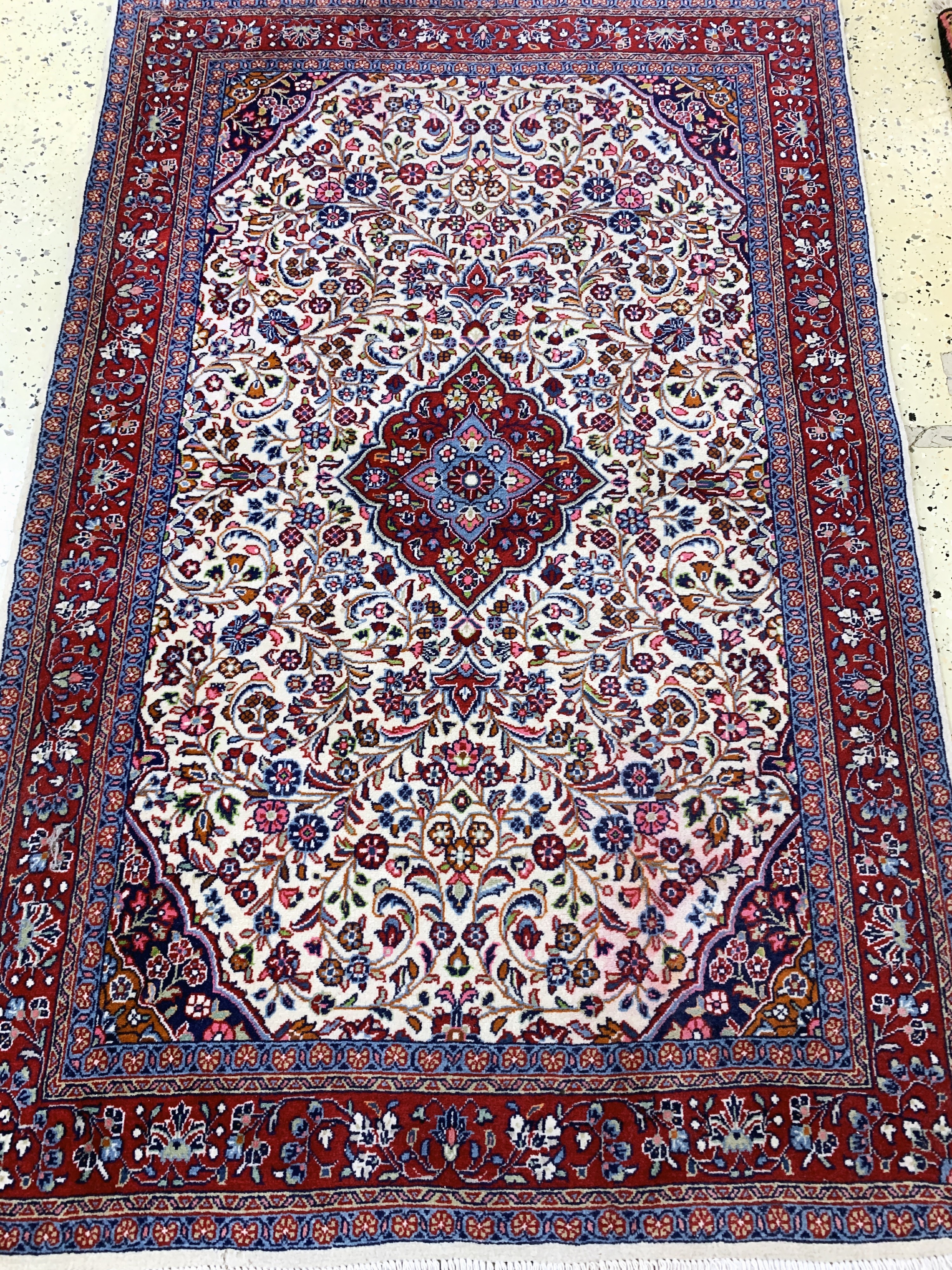Detail g: 2 lots Bidjar & Sarogh, Persien, Ende 20.Jhd., Wolle auf Baumwolle, ca. 162 x 115 cm, EHZ: 2