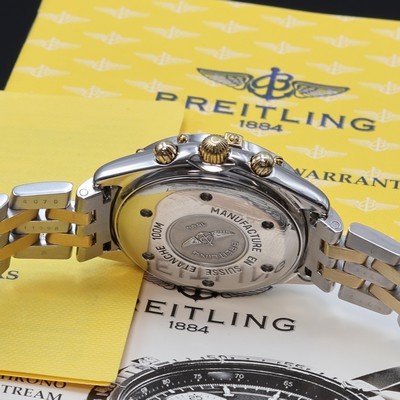 27096222d - BREITLING Jetstream Armbandchronograph Referenz B55048, quarz, Edelstahl/Gold komb. ...