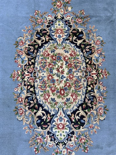 27096225d - Kerman, Persien, Ende 20.Jhd., Wolle auf Baumwolle, ca. 343 x 243 cm, EHZ: 2 ...