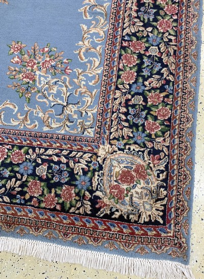 27096225f - Kerman, Persien, Ende 20.Jhd., Wolle auf Baumwolle, ca. 343 x 243 cm, EHZ: 2 ...