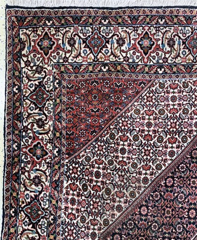 27096226d - Bidjar, Persien, Ende 20.Jhd., Wolle auf Baumwolle, ca. 250 x 205 cm, EHZ: 2 ...