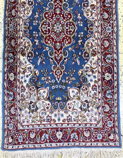 27096227b - 2 lot Kerman, Persien, Ende 20.Jhd, Wolle auf Baumwolle, ca. 162 x 85 cm, EHZ: 2-3 ...