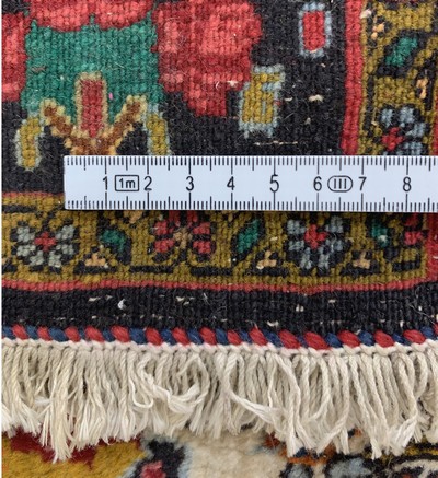 27096229d - 2 lots Bidjar & Sarogh, Persien, Ende 20.Jhd., Wolle auf Baumwolle, ca. 162 x 115 cm, ...