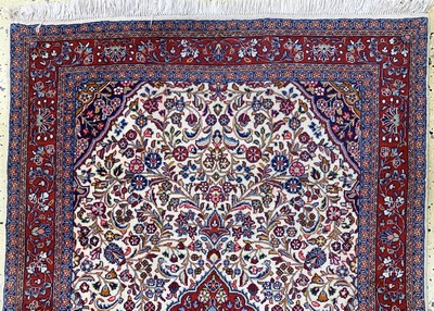 27096229e - 2 lots Bidjar & Sarogh, Persien, Ende 20.Jhd., Wolle auf Baumwolle, ca. 162 x 115 cm, ...