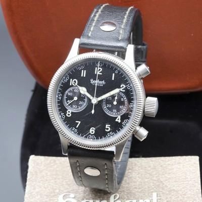 27096232a - HANHART auf 2.500 Stück limitierter Fliegerchronograph Modell 700 ff, Replika nach ...