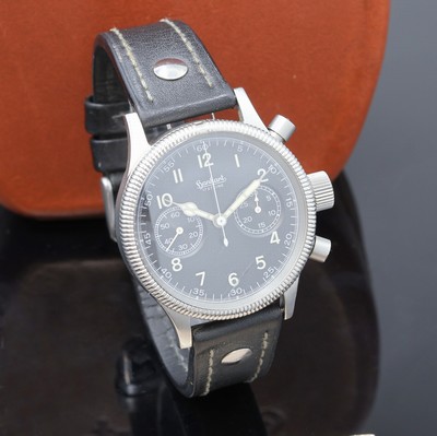27096232c - HANHART auf 2.500 Stück limitierter Fliegerchronograph Modell 700 ff, Replika nach ...