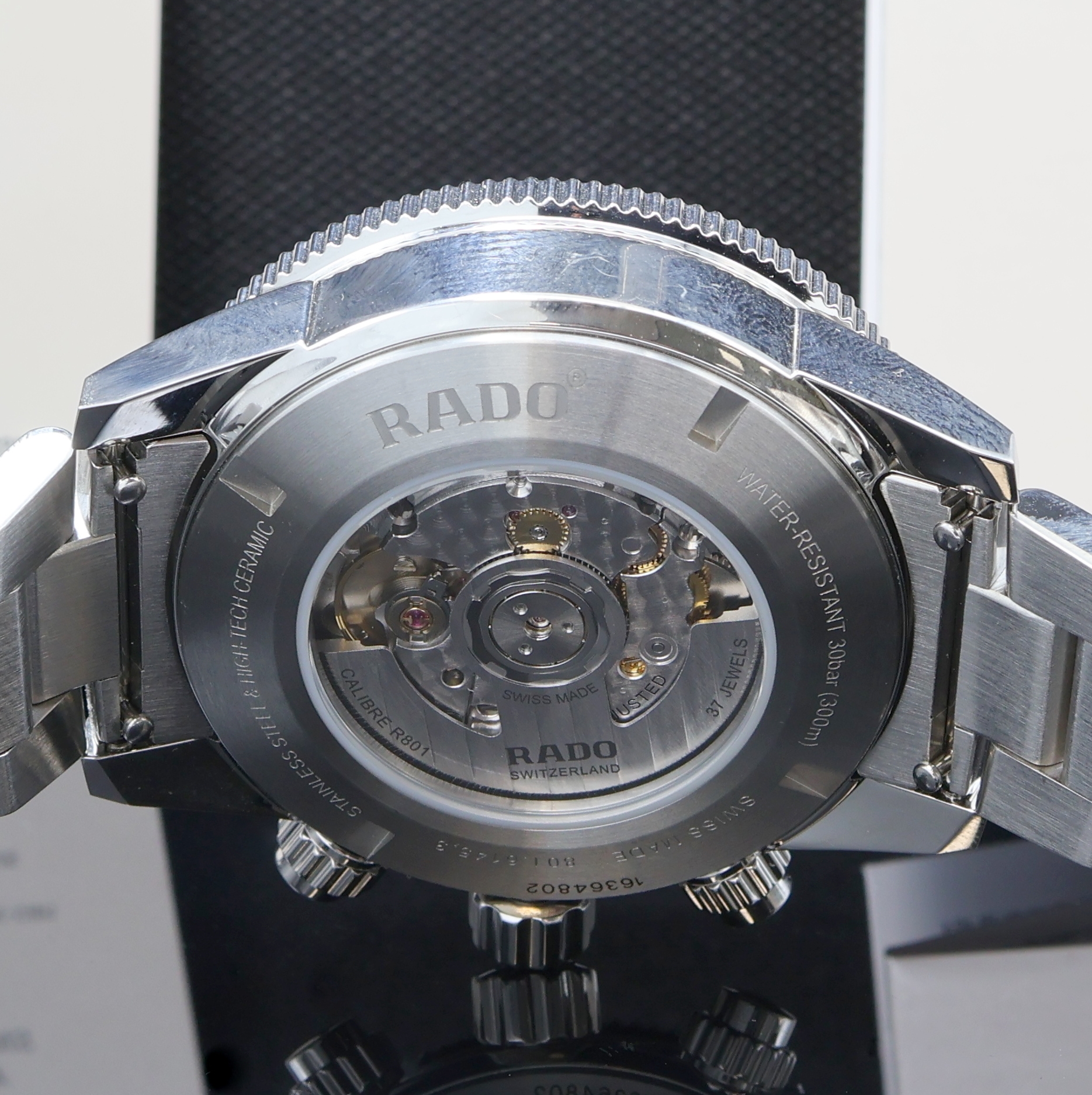 Detail f: RADO nahezu neuwertiger Armbandchronograph HyperChrome Captain Cook Referenz R32145208, Automatik, Schweiz um 2024, Edelstahl/Keramik kombiniert ...
