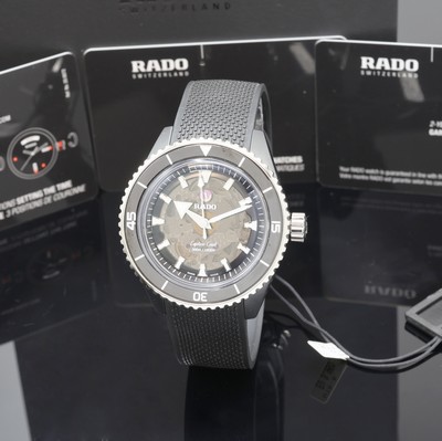 Image RADO nahezu neuwertige Herrenarmbanduhr Captain Cook High-Tech Referenz R32127156, ...