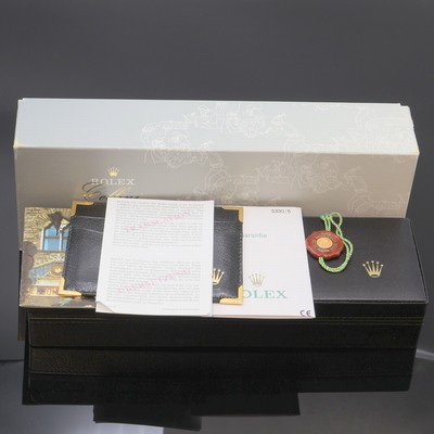 27096886g - ROLEX Cellini Herrenarmbanduhr ´Cestello´ in RG 750/000 Referenz 5330, Handaufzug, ...