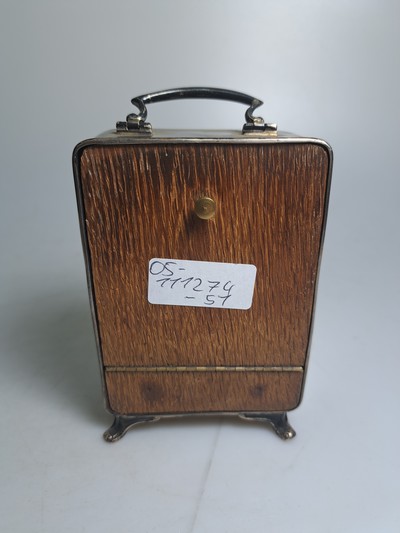 27096947b - Reiseuhr, W.C.S & Co., Birmingham, 1919, Gehäuse aus Silber, Schweizer Werk mit ...
