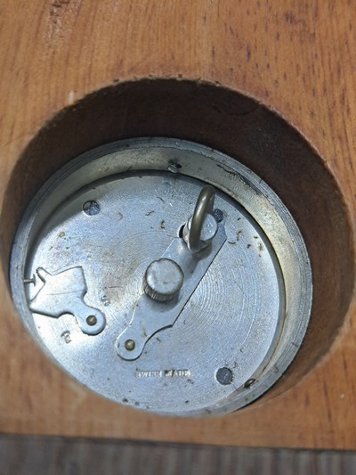 27096947e - Reiseuhr, W.C.S & Co., Birmingham, 1919, Gehäuse aus Silber, Schweizer Werk mit ...