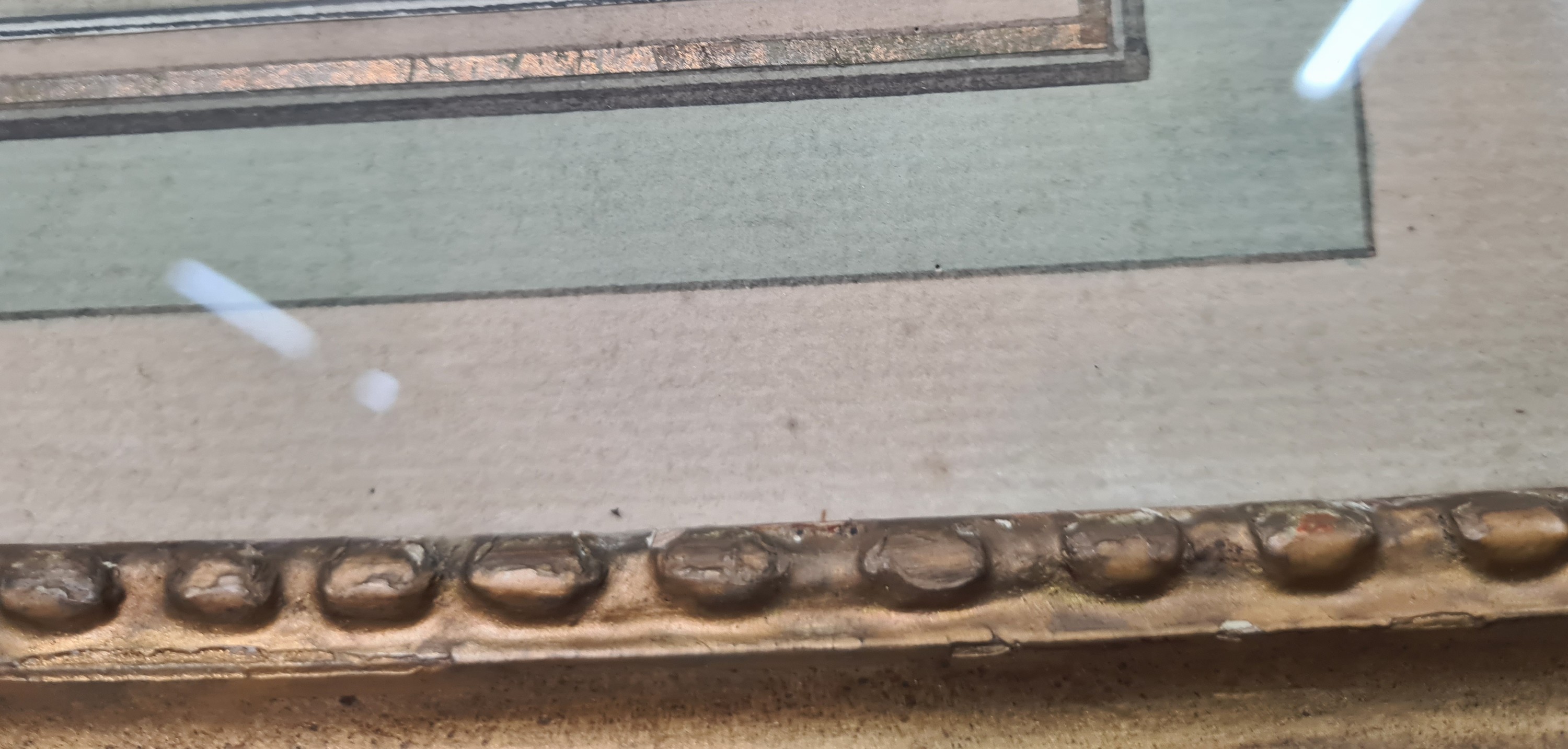 Detail f: Monogrammist R.R., datiert 1772, 2 kleine Gouachen mit Chinoiserien, Pagoden und Menschen, feine detailreiche Malerei, eines monogr. und dat., je ca. ...