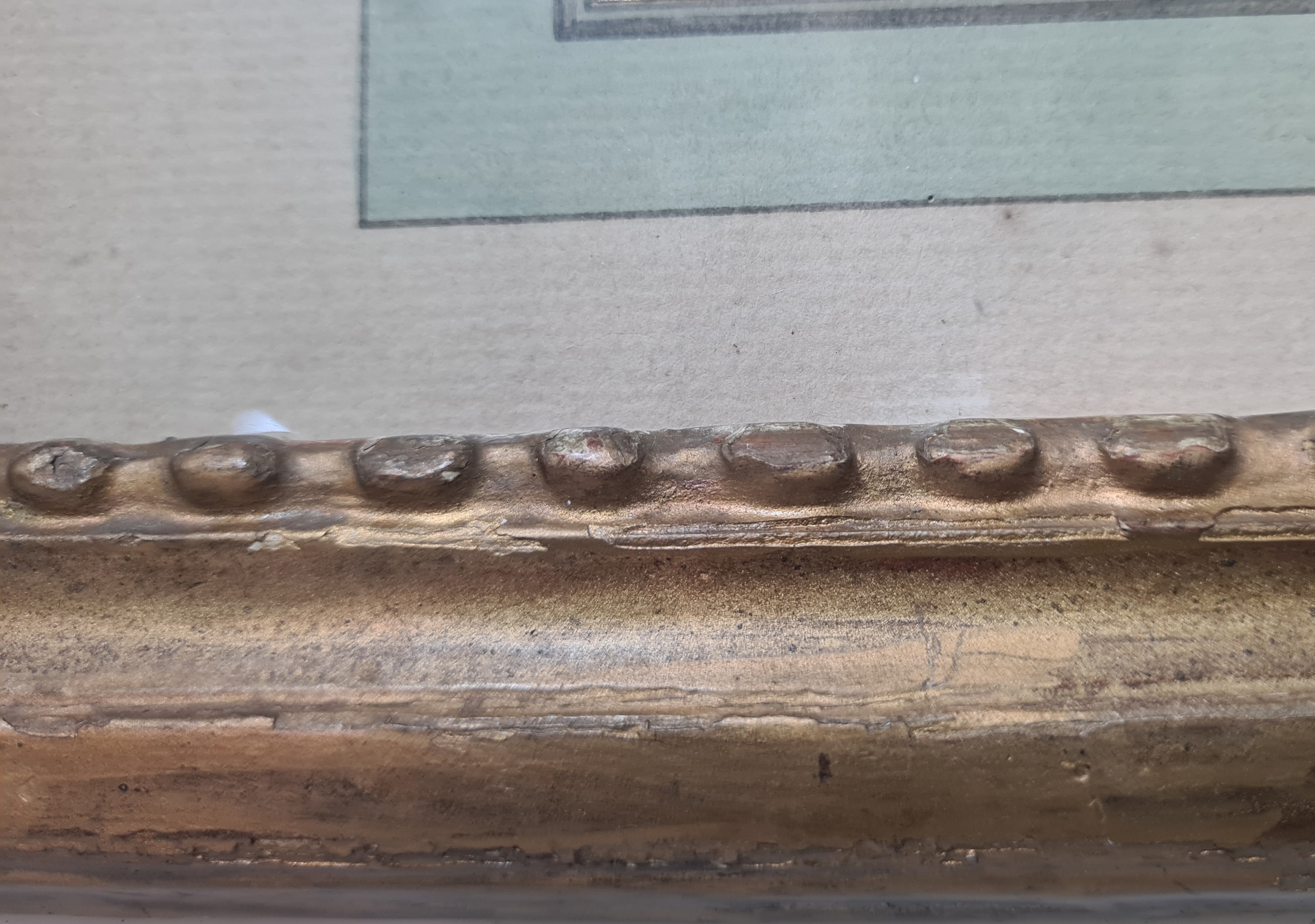 Detail g: Monogrammist R.R., datiert 1772, 2 kleine Gouachen mit Chinoiserien, Pagoden und Menschen, feine detailreiche Malerei, eines monogr. und dat., je ca. ...