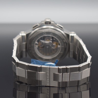 27097121d - BULGARI Armbandchronograph Diagono Calibro 303 Referenz DG 42 S CH, Automatik, ...