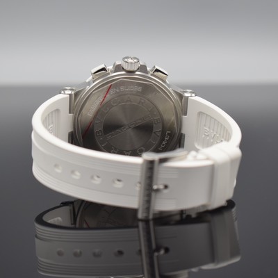 27097122e - BULGARI Diagono auf 500 Stück limitierter Armbandchronograph mit Amethysten & Diamanten ...