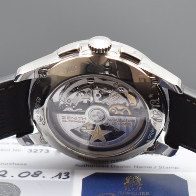 27097125d - ZENITH El Primero Captain Winsor Annual Calendar Armbandchronograph in Stahl Referenz ...