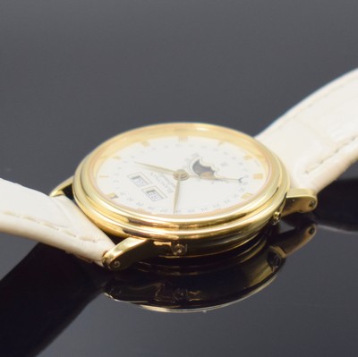 27097127d - BLANCPAIN Villeret Herrenarmbanduhr mit Vollkalender in GG 750/000, Automatik, 3 -teil. ...