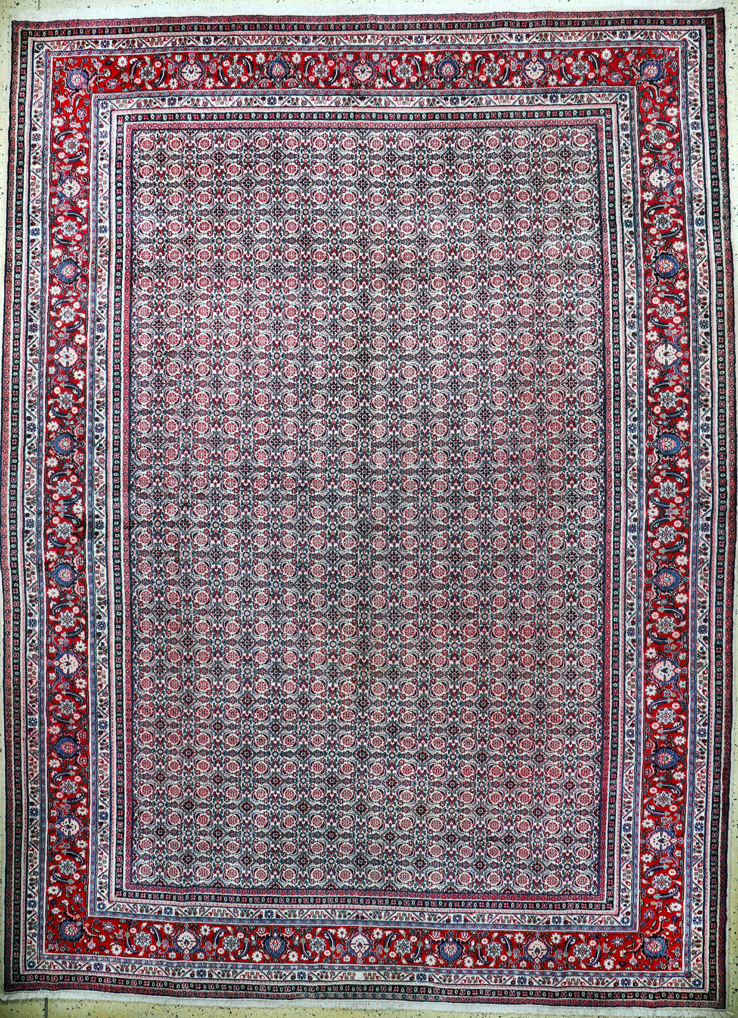Image 27097226 - Bidjar alt, Persien, Anfang 20.Jhd, Wolle auf Baumwolle, ca. 410 x 303 cm, EHZ: 1-2 ...