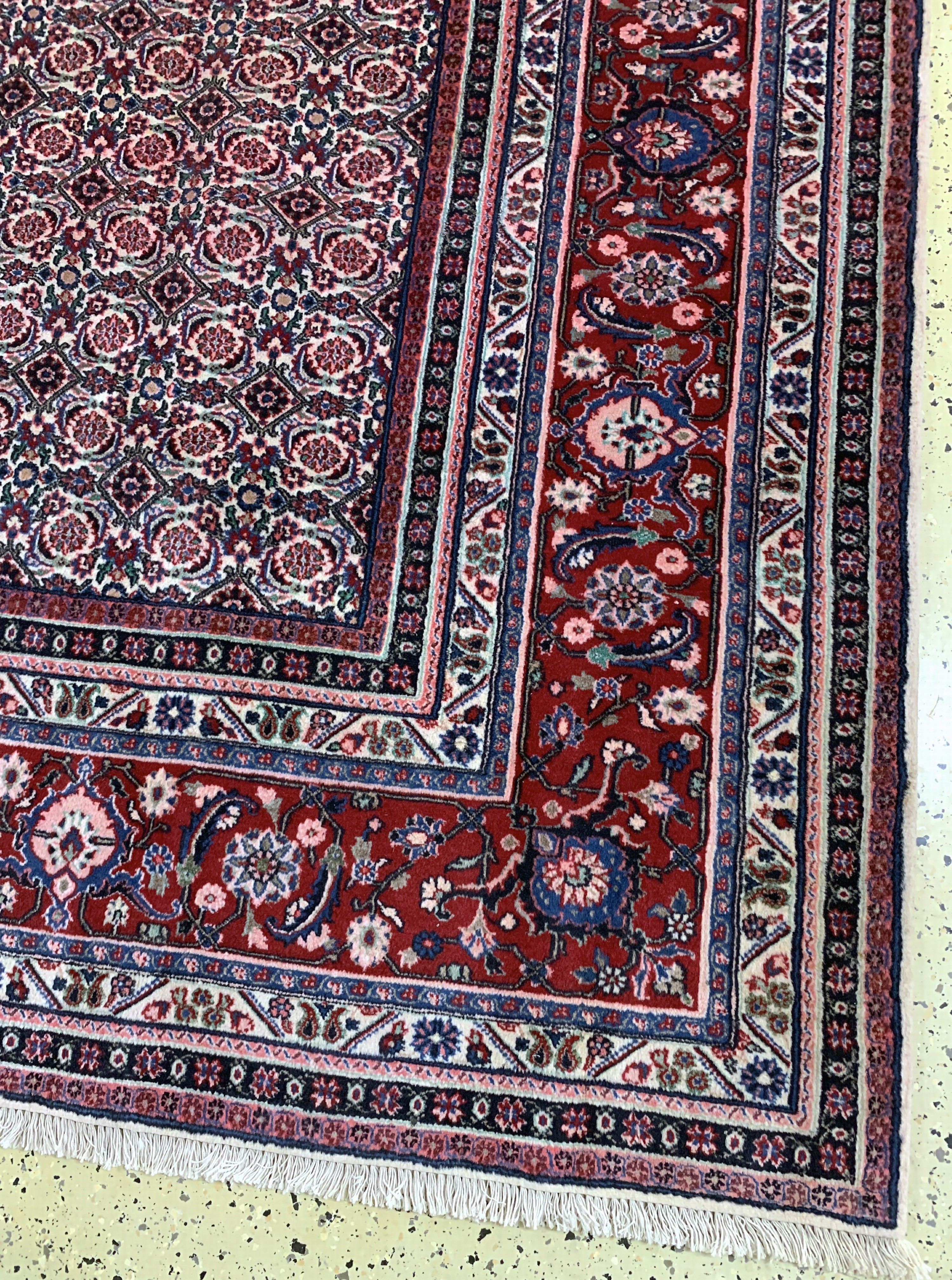 Detail a: Bidjar alt, Persien, Anfang 20.Jhd, Wolle auf Baumwolle, ca. 410 x 303 cm, EHZ: 1-2