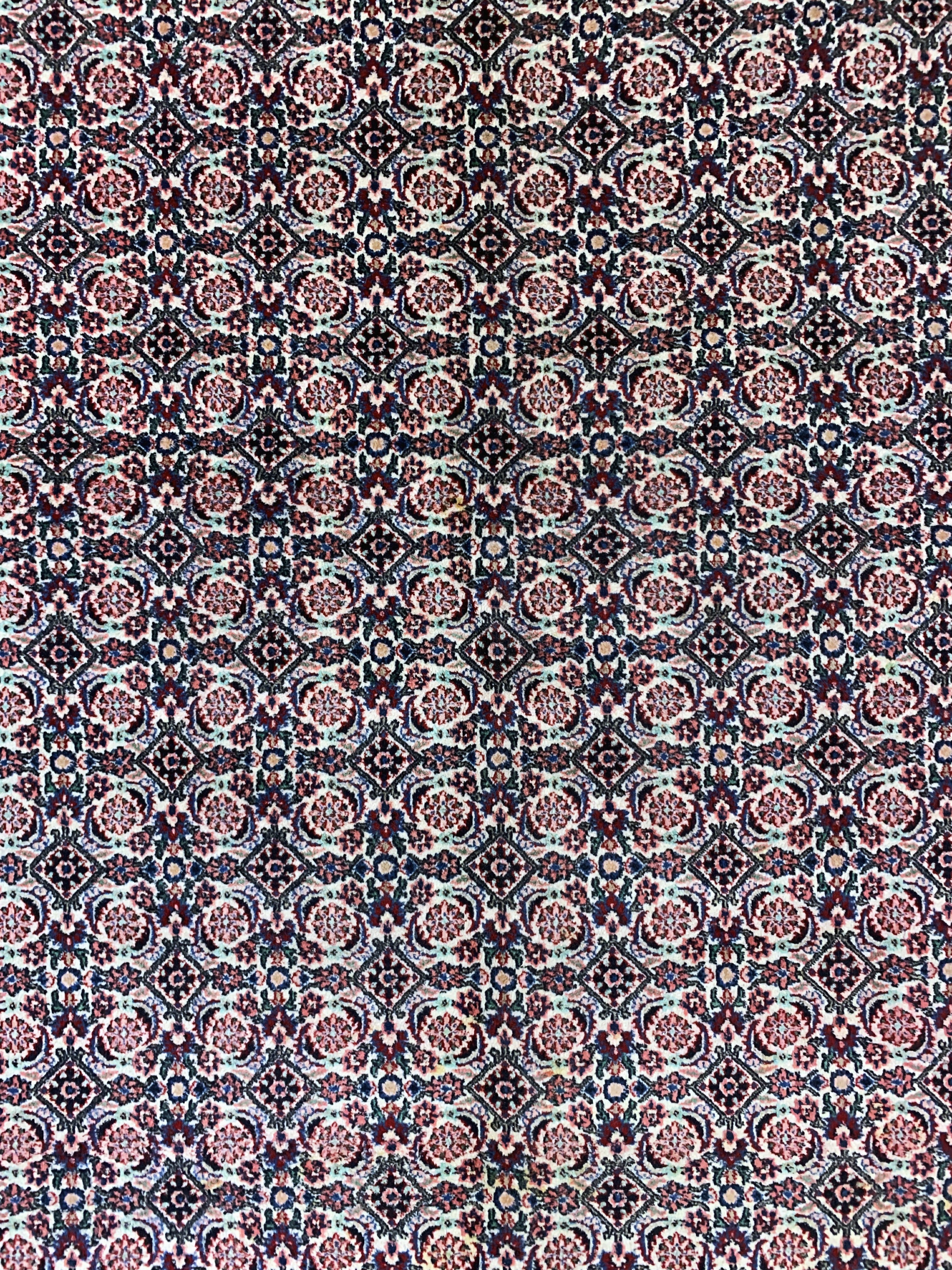 Detail d: Bidjar alt, Persien, Anfang 20.Jhd, Wolle auf Baumwolle, ca. 410 x 303 cm, EHZ: 1-2