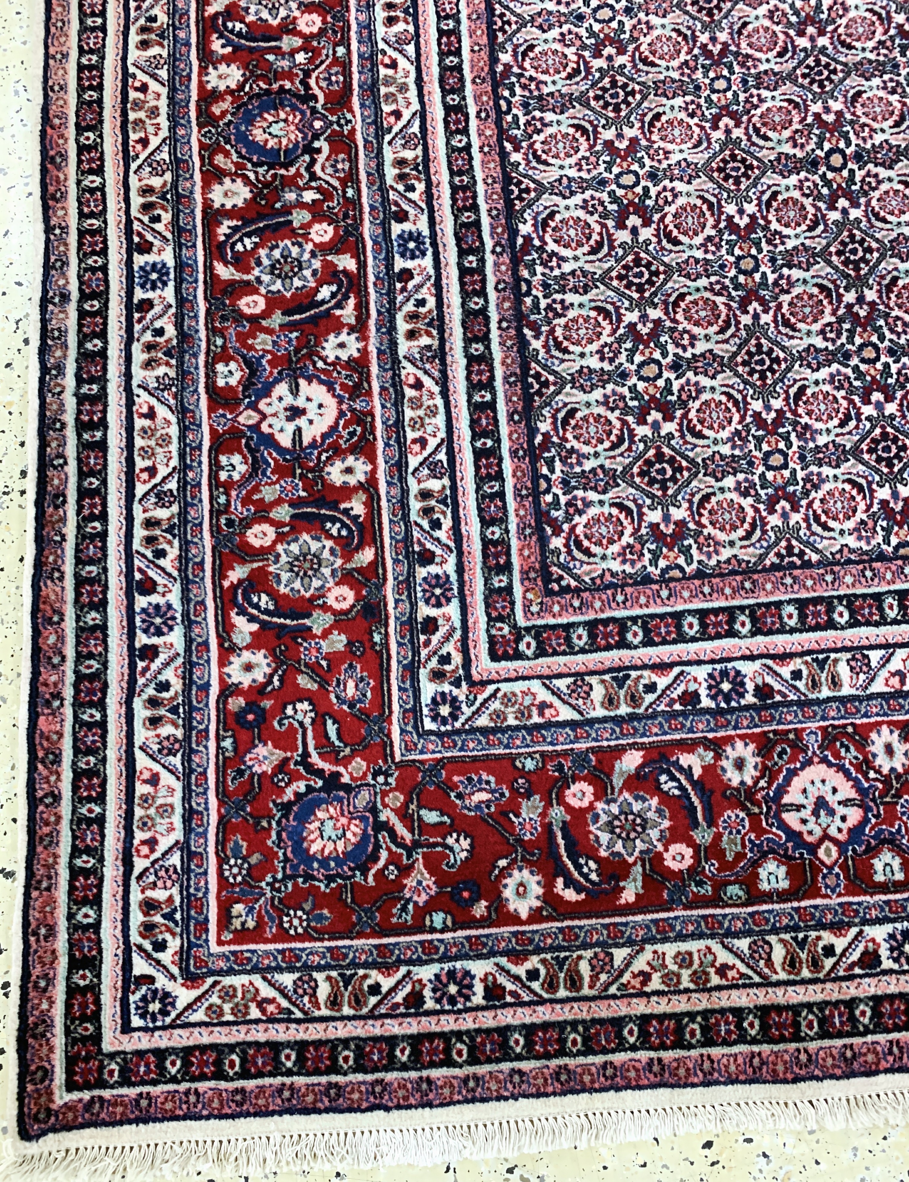 Detail h: Bidjar alt, Persien, Anfang 20.Jhd, Wolle auf Baumwolle, ca. 410 x 303 cm, EHZ: 1-2