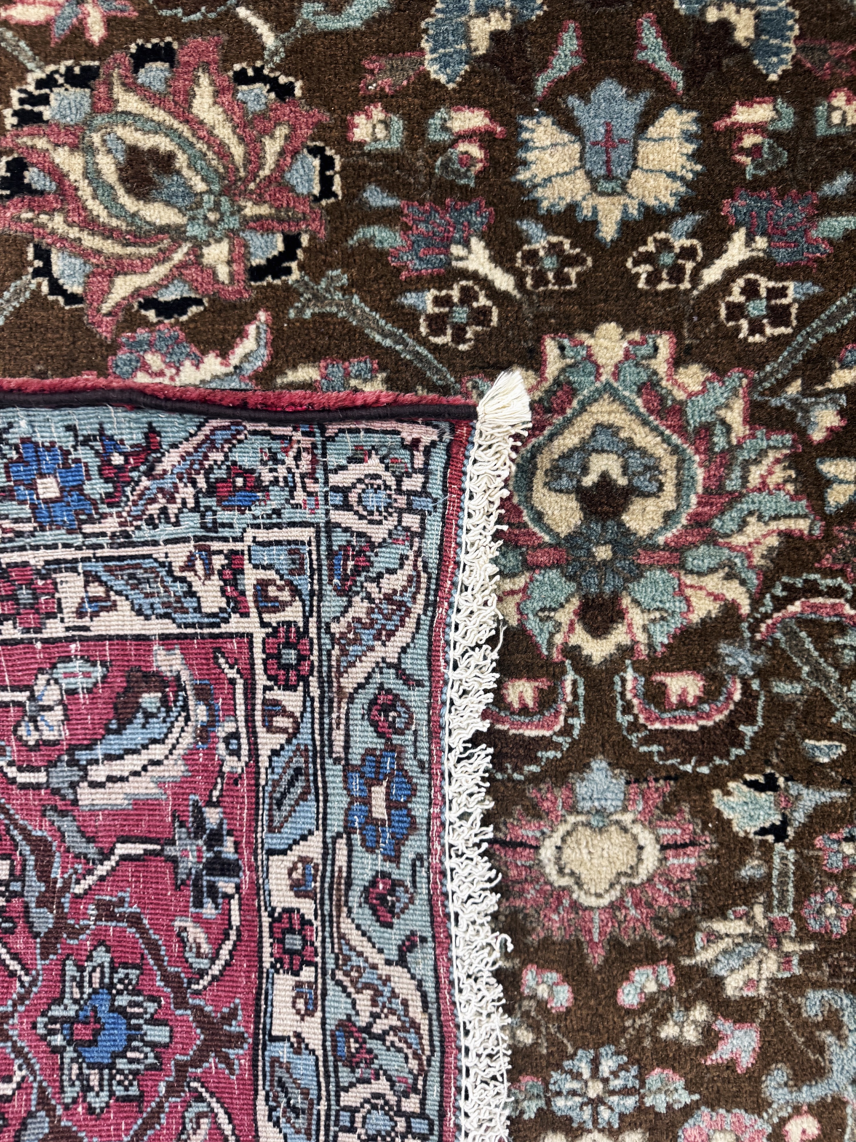 Detail k: Bidjar alt, Persien, Anfang 20.Jhd, Wolle auf Baumwolle, ca. 325 x 220 cm, EHZ: 1-2