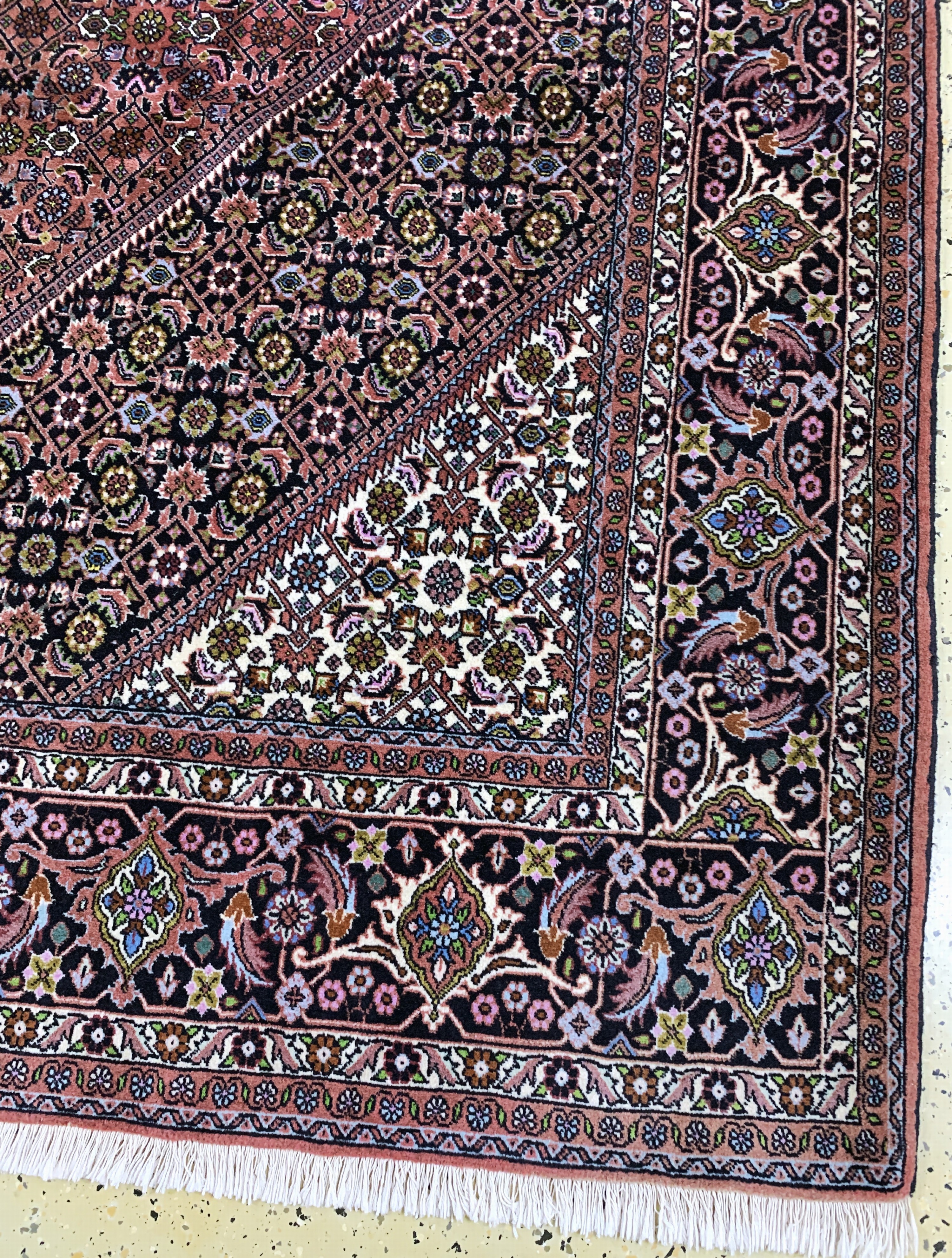 Detail a: Bidjar, Persien, Ende 20.Jhd, Wolle auf Baumwolle, ca. 344 x 248 cm, EHZ: 2