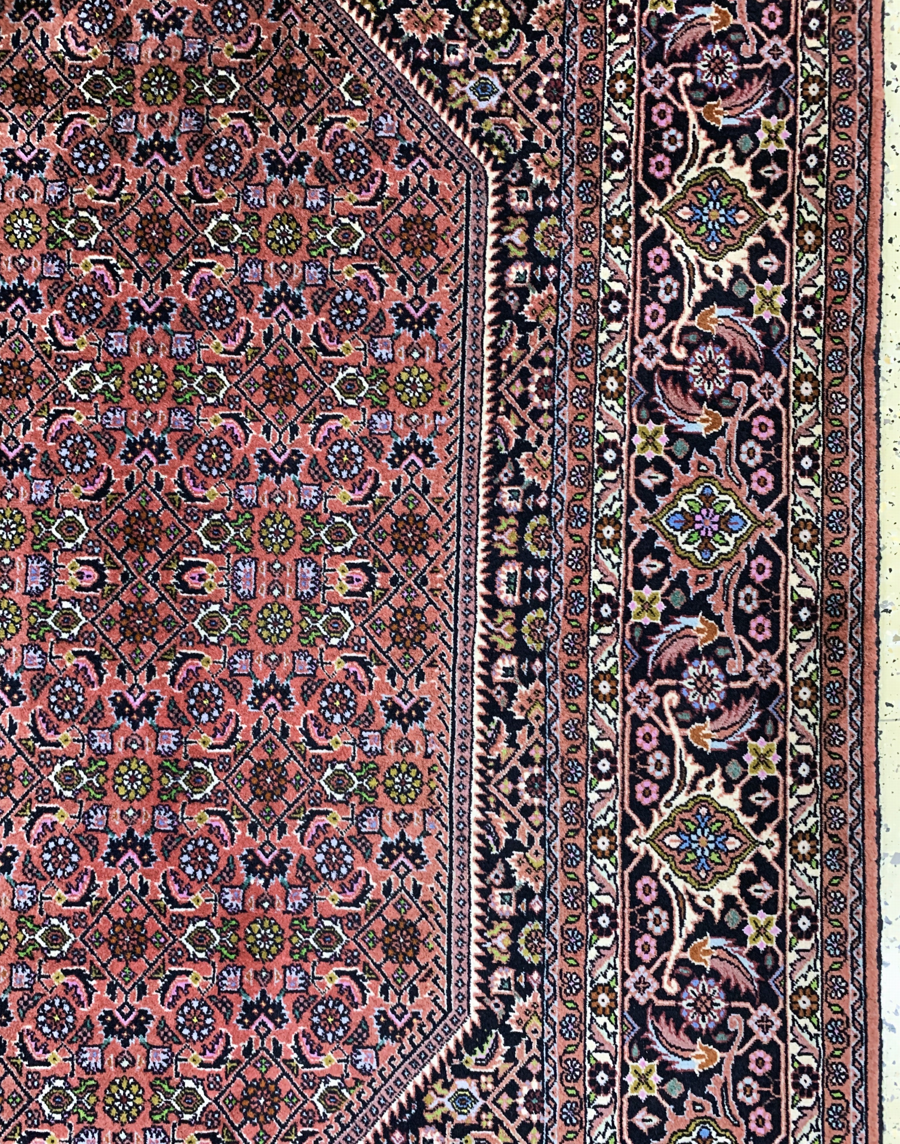 Detail e: Bidjar, Persien, Ende 20.Jhd, Wolle auf Baumwolle, ca. 344 x 248 cm, EHZ: 2