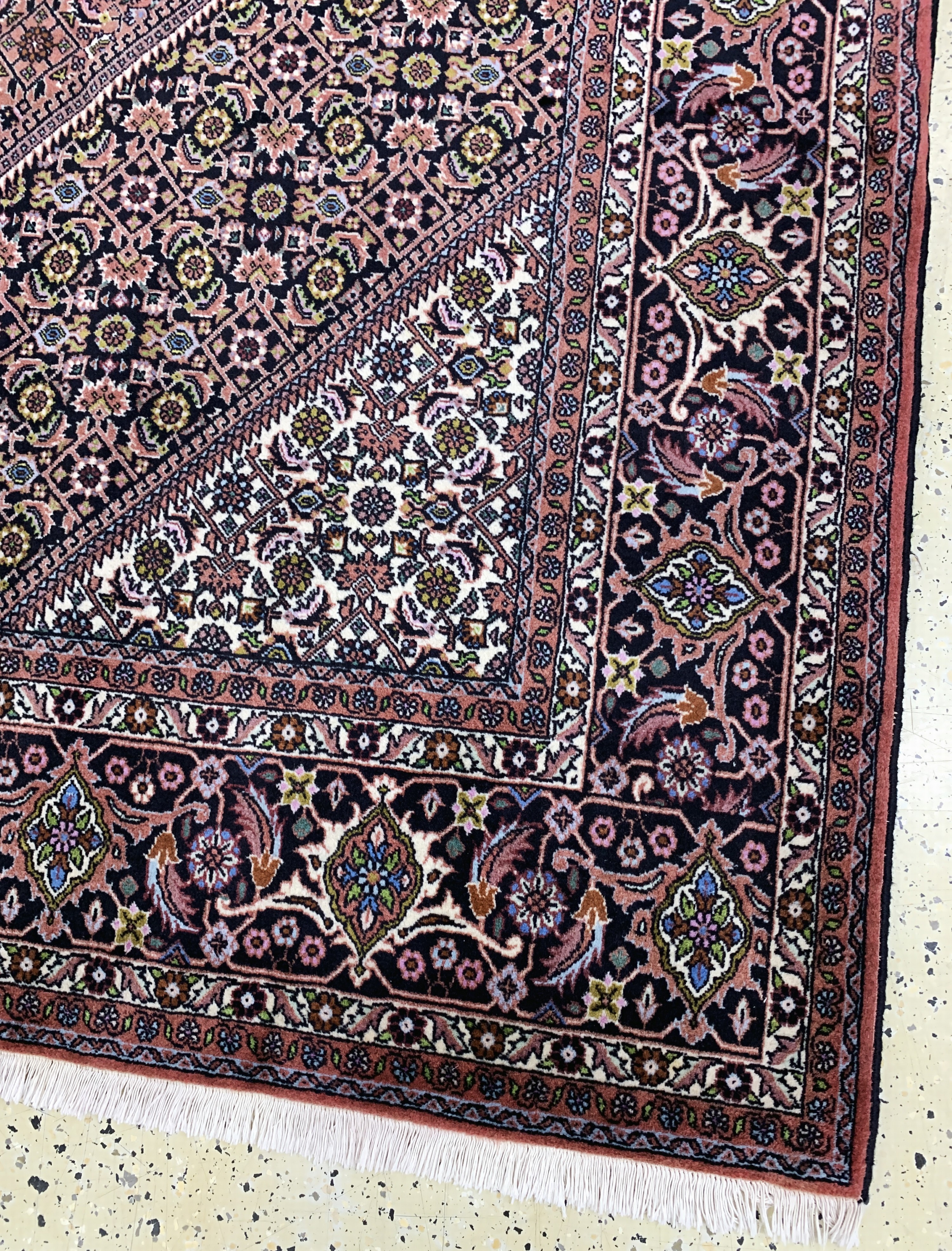 Detail f: Bidjar, Persien, Ende 20.Jhd, Wolle auf Baumwolle, ca. 344 x 248 cm, EHZ: 2