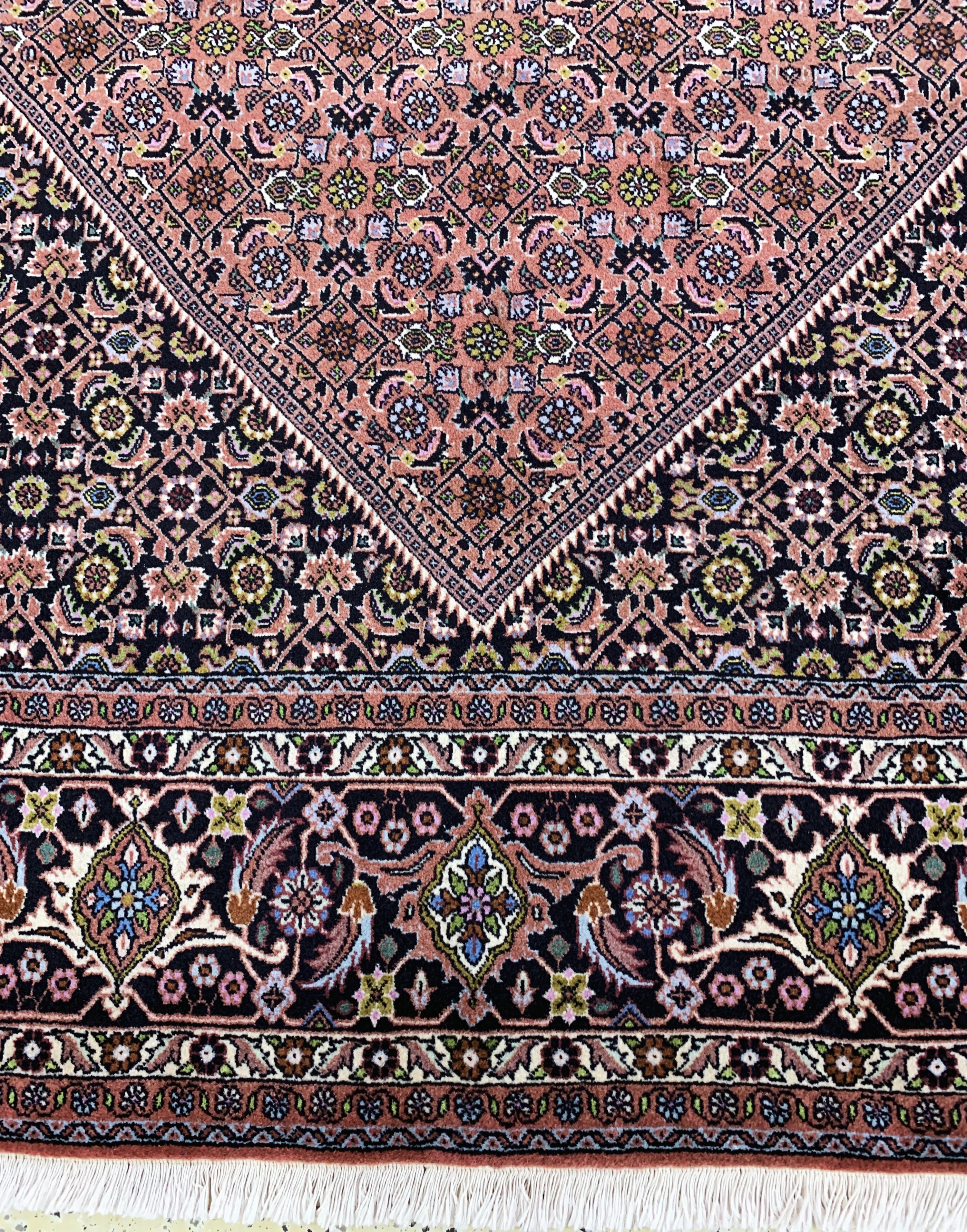 Detail g: Bidjar, Persien, Ende 20.Jhd, Wolle auf Baumwolle, ca. 344 x 248 cm, EHZ: 2