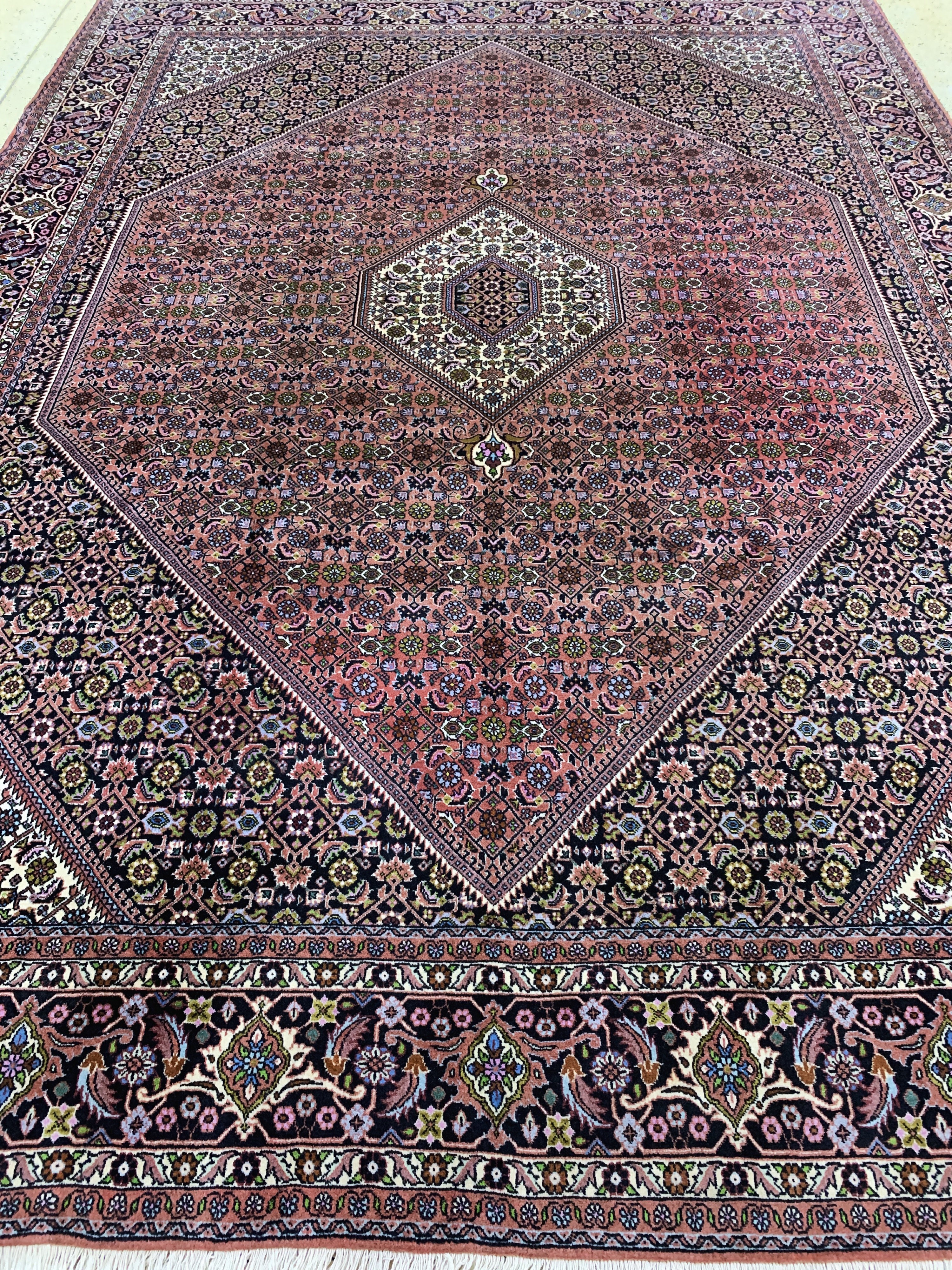 Detail i: Bidjar, Persien, Ende 20.Jhd, Wolle auf Baumwolle, ca. 344 x 248 cm, EHZ: 2