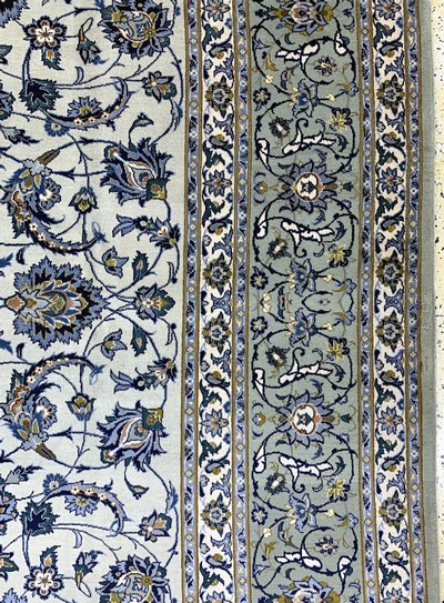 27097225e - Keschan alt signiert, Persien, Mitte 20.Jhd, Wolle auf Baumwolle, ca. 400 x 285 cm,EHZ: ...