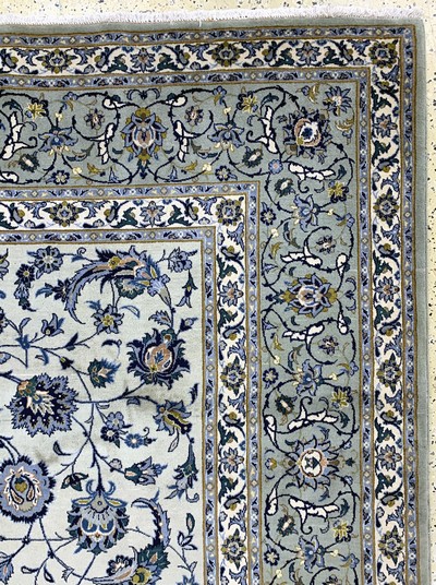 27097225h - Keschan alt signiert, Persien, Mitte 20.Jhd, Wolle auf Baumwolle, ca. 400 x 285 cm,EHZ: ...