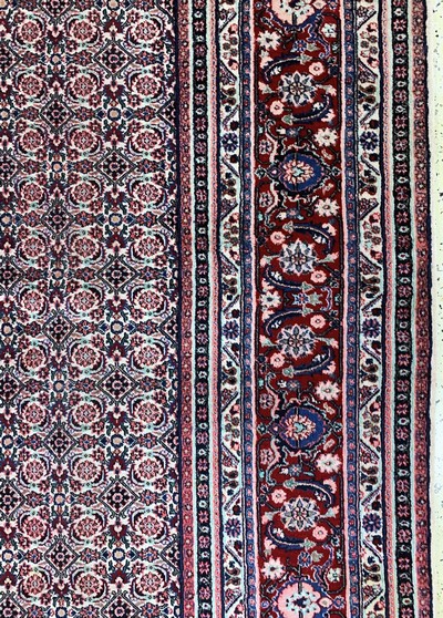 27097226e - Bidjar alt, Persien, Anfang 20.Jhd, Wolle auf Baumwolle, ca. 410 x 303 cm, EHZ: 1-2 ...