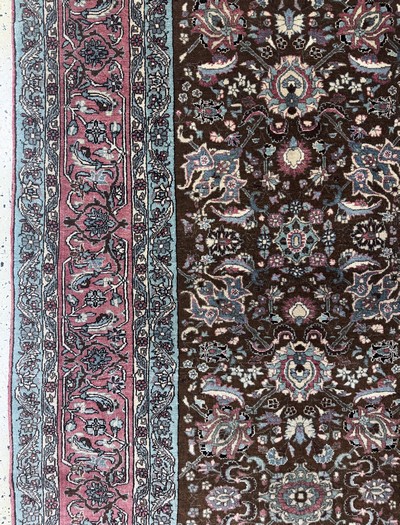 27097229d - Bidjar alt, Persien, Anfang 20.Jhd, Wolle auf Baumwolle, ca. 325 x 220 cm, EHZ: 1-2 ...