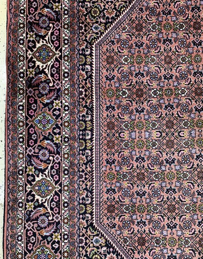 27097283c - Bidjar, Persien, Ende 20.Jhd, Wolle auf Baumwolle, ca. 344 x 248 cm, EHZ: 2 ...