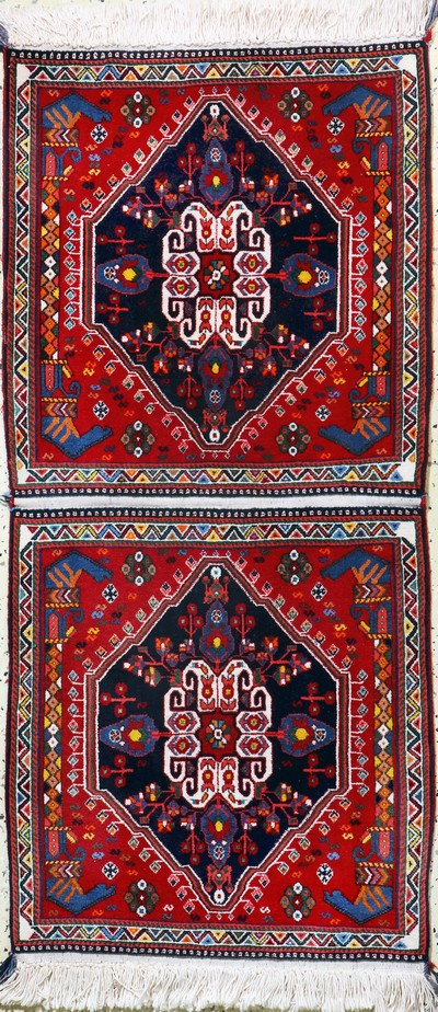 Image Ghaschgai, Persien, Neuwertig, Wolle auf Baumwolle, ca. 126 x 60 cm Schätzpreis: 290, ...