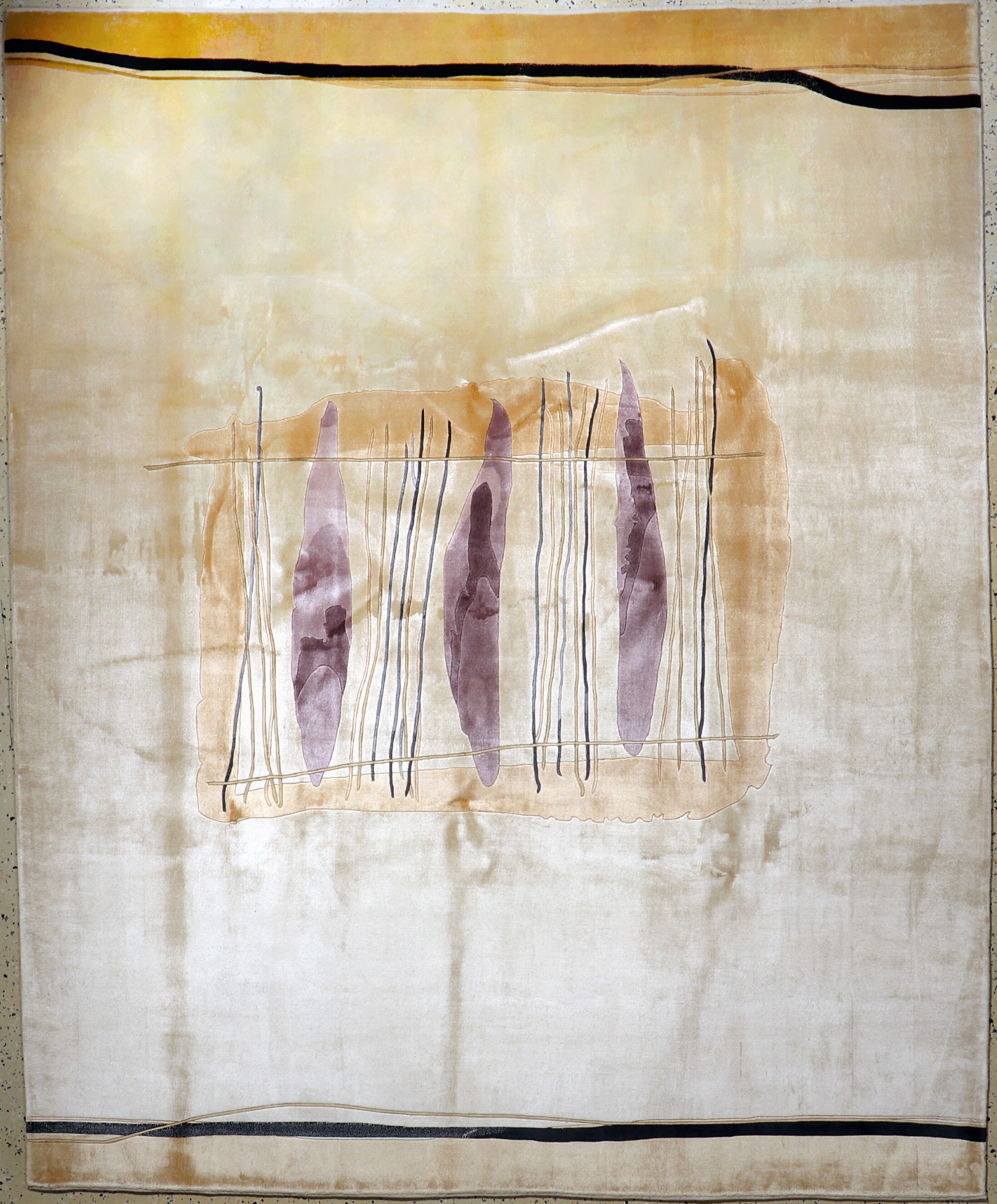 Image 27097337 - China Seide, Neu, reine Naturseide, ca. 250x 200 cm Schätzpreis: 2900, - EUR