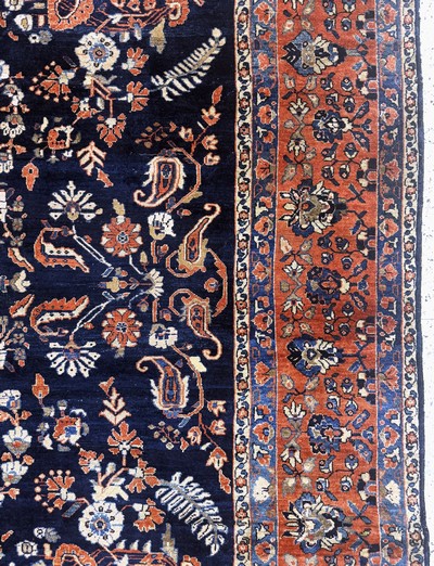 27097343f - Sarogh´Mohajeran´antik, Persien, um 1900, Wolle auf Baumwolle, ca. 360 x 275 cm, EHZ: 2 ...