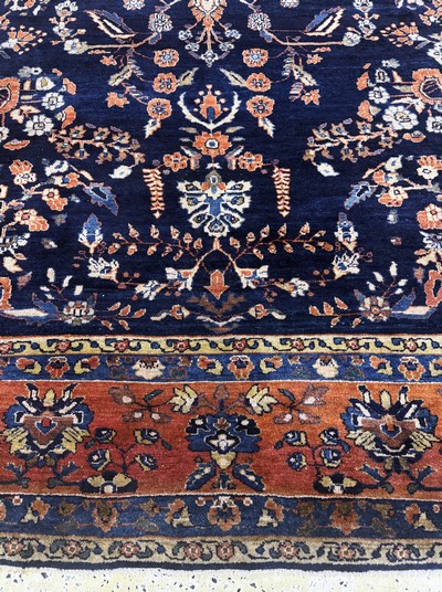27097343h - Sarogh´Mohajeran´antik, Persien, um 1900, Wolle auf Baumwolle, ca. 360 x 275 cm, EHZ: 2 ...