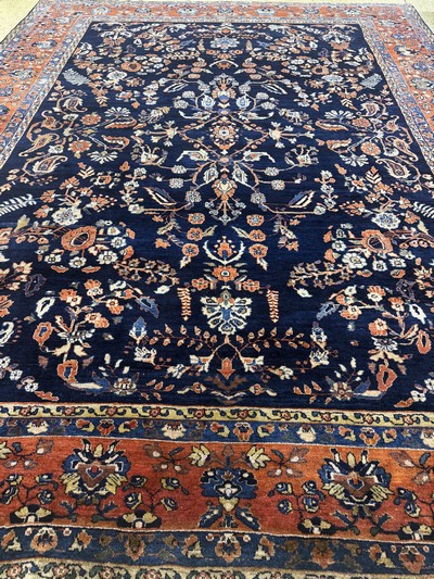 27097343j - Sarogh´Mohajeran´antik, Persien, um 1900, Wolle auf Baumwolle, ca. 360 x 275 cm, EHZ: 2 ...