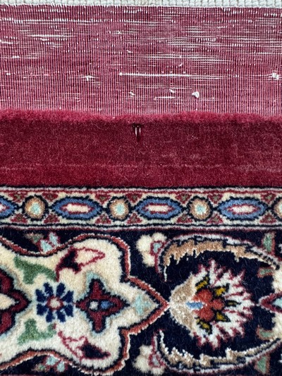 27097345k - Außergewönlich fein geknüpfter´Amoghli´Mesched, signiert, Persien, Mitte 20.Jhd, ...
