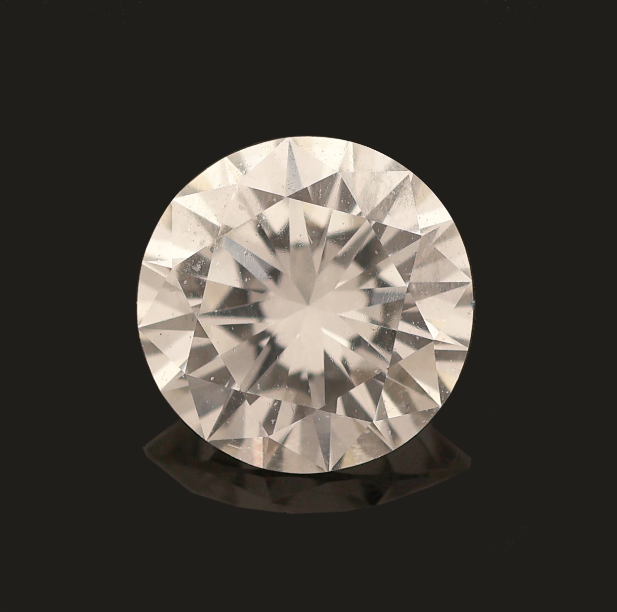 Detail a: Loser Brillant, 0.54 ct feines Weiß+(F)/vs1, DPL-Expertise anbei