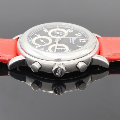 27098751c - CHOPARD Mille Miglia Damenchronograph Referenz 8353, quarz, Edelstahlgeh., Boden 8-fach ...