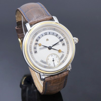27098775b - MAURICE LACROIX Herrenarmbanduhr Jour et Nuit Referenz 07769, Schweiz verk. lt. beil. ...