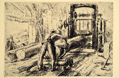 27099248n - Hermann Kupferschmid, 1885 Waldshut-1975 Achern, Mappe ´Aus dem alten und neuen Hafen ...